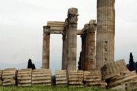 A walking tour through Athens reveals numerous ancient Greek sites.